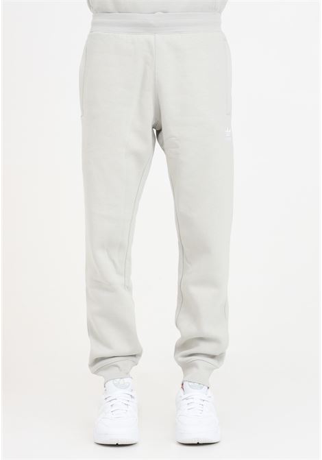Trefoil essentials gray men's trousers ADIDAS ORIGINALS | IR7800.